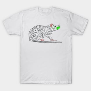 Rat Mask Corona Virus vaccine T-Shirt